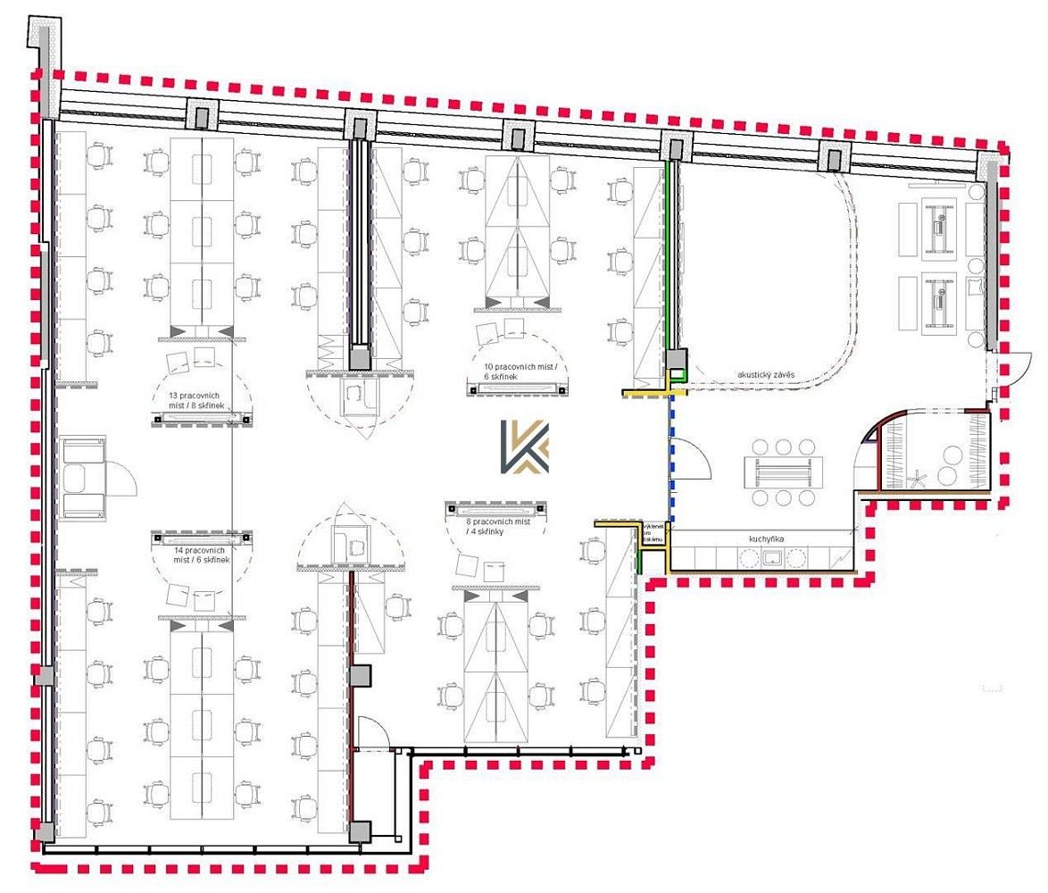 Kancelář · 345 m² · Praha - Michle, okres Praha 4, Hlavní město Praha - 3