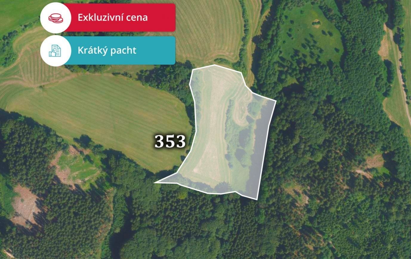 Louky, Podmoklany, 5 288 m²