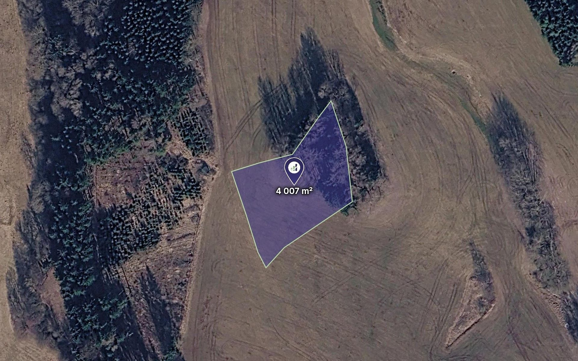 Louka, 4 007 m²