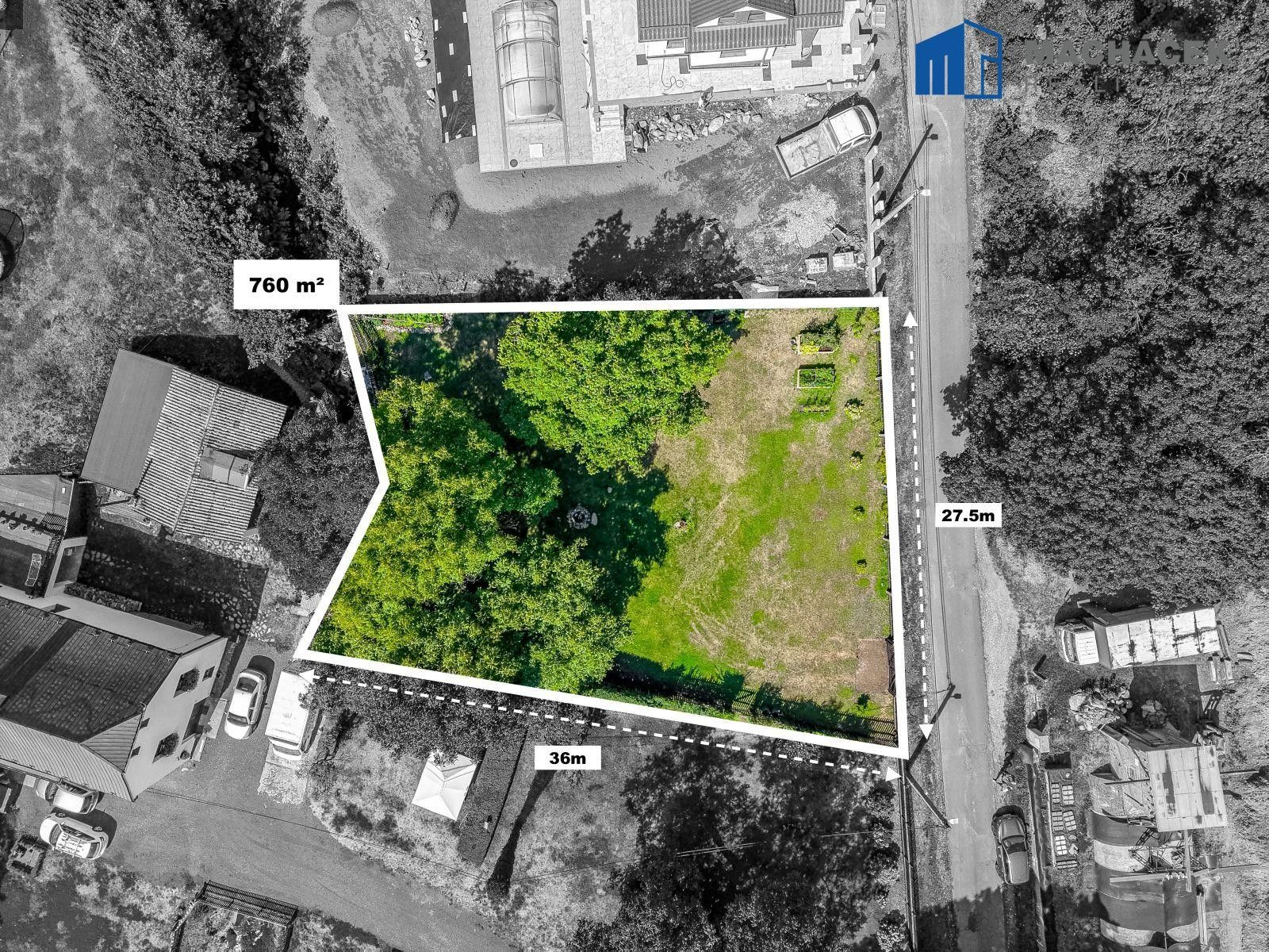 Pozemek pro bydlení, 760 m²