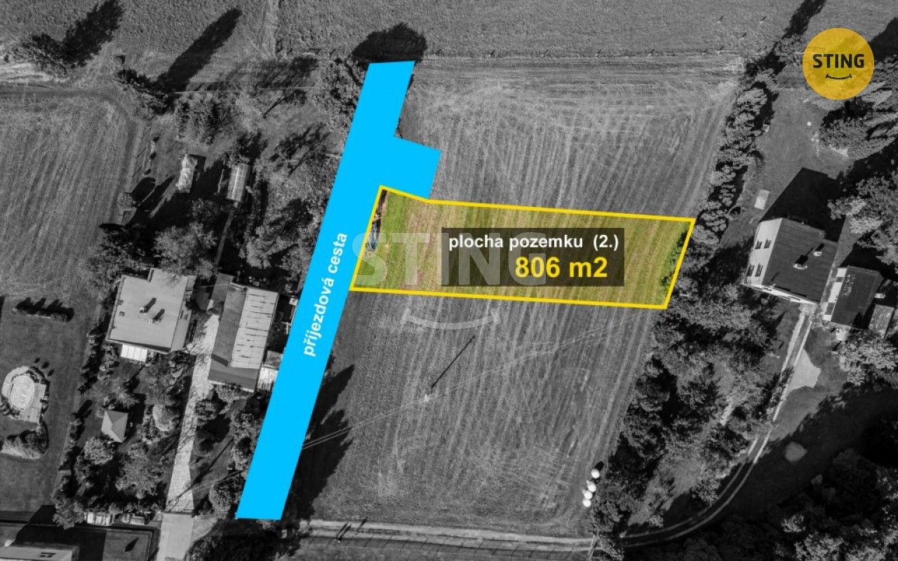 Pozemky pro bydlení, Ropice, 806 m²