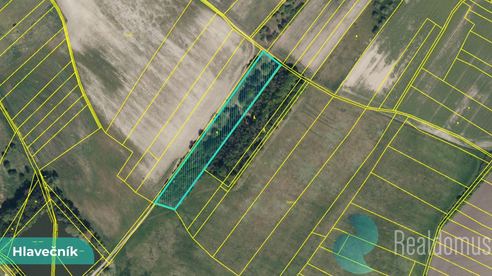 Prodej zemědělský pozemek - , Hlavečník, 3 m²