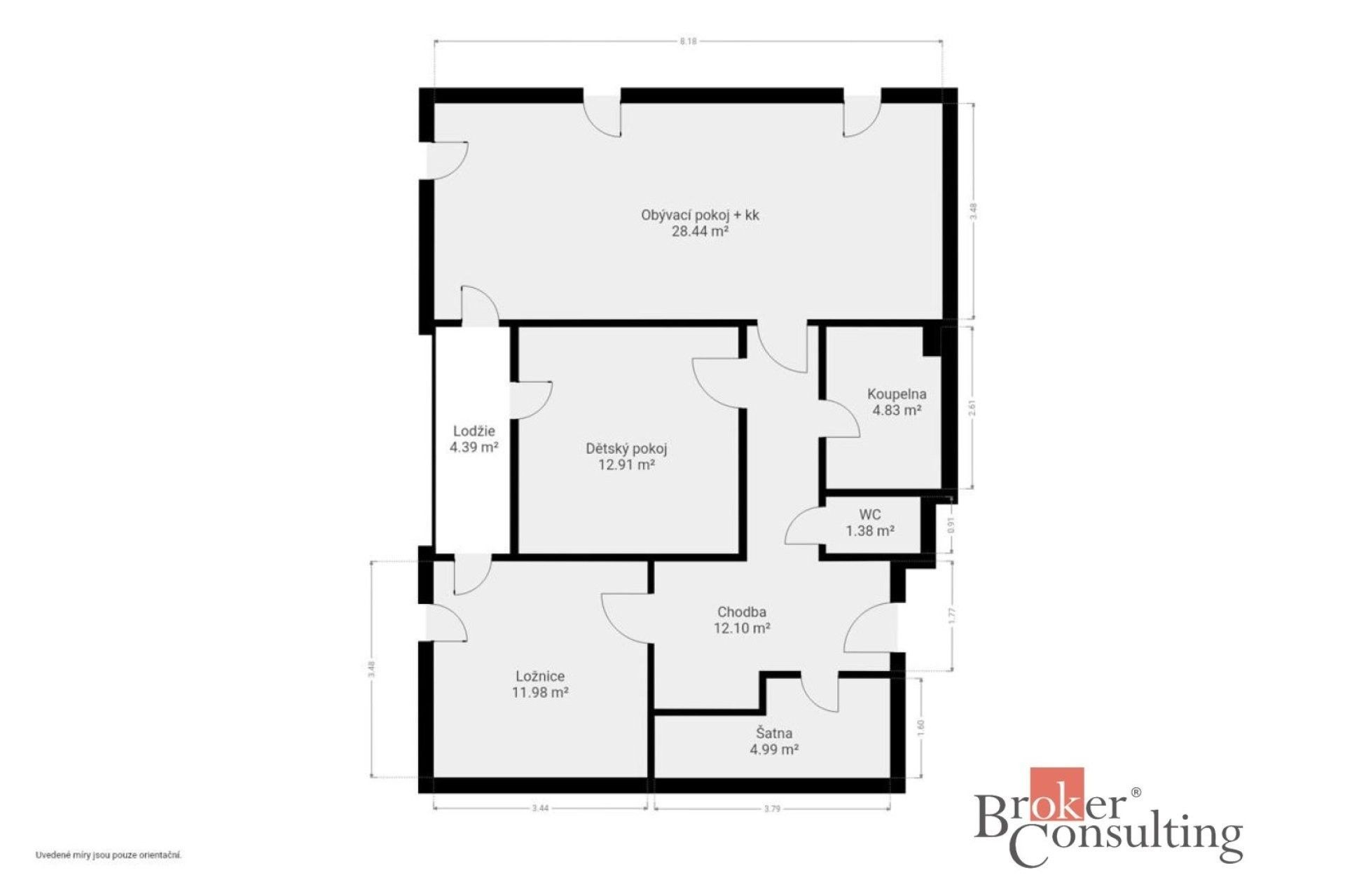 Byt 3+kk · 85 m² · Školní,Třemošná - 3
