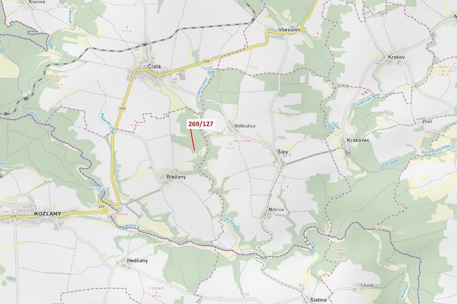 Les, 186 m²