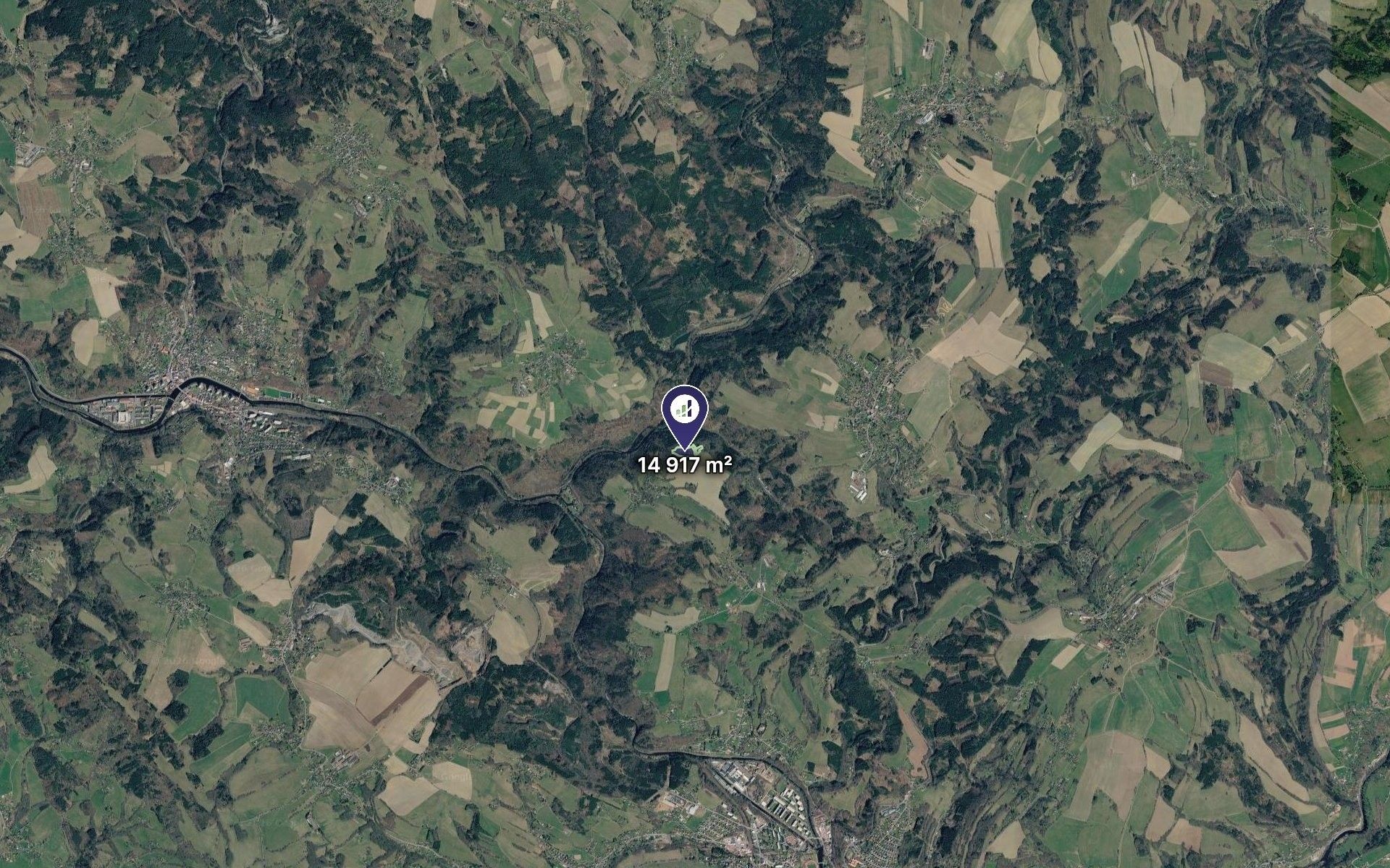 Zahrady, Semily, 4 972 m² - 2