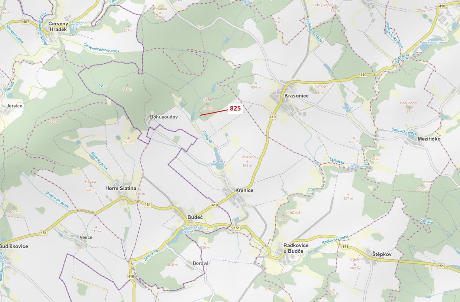 Lesy, Knínice - 1