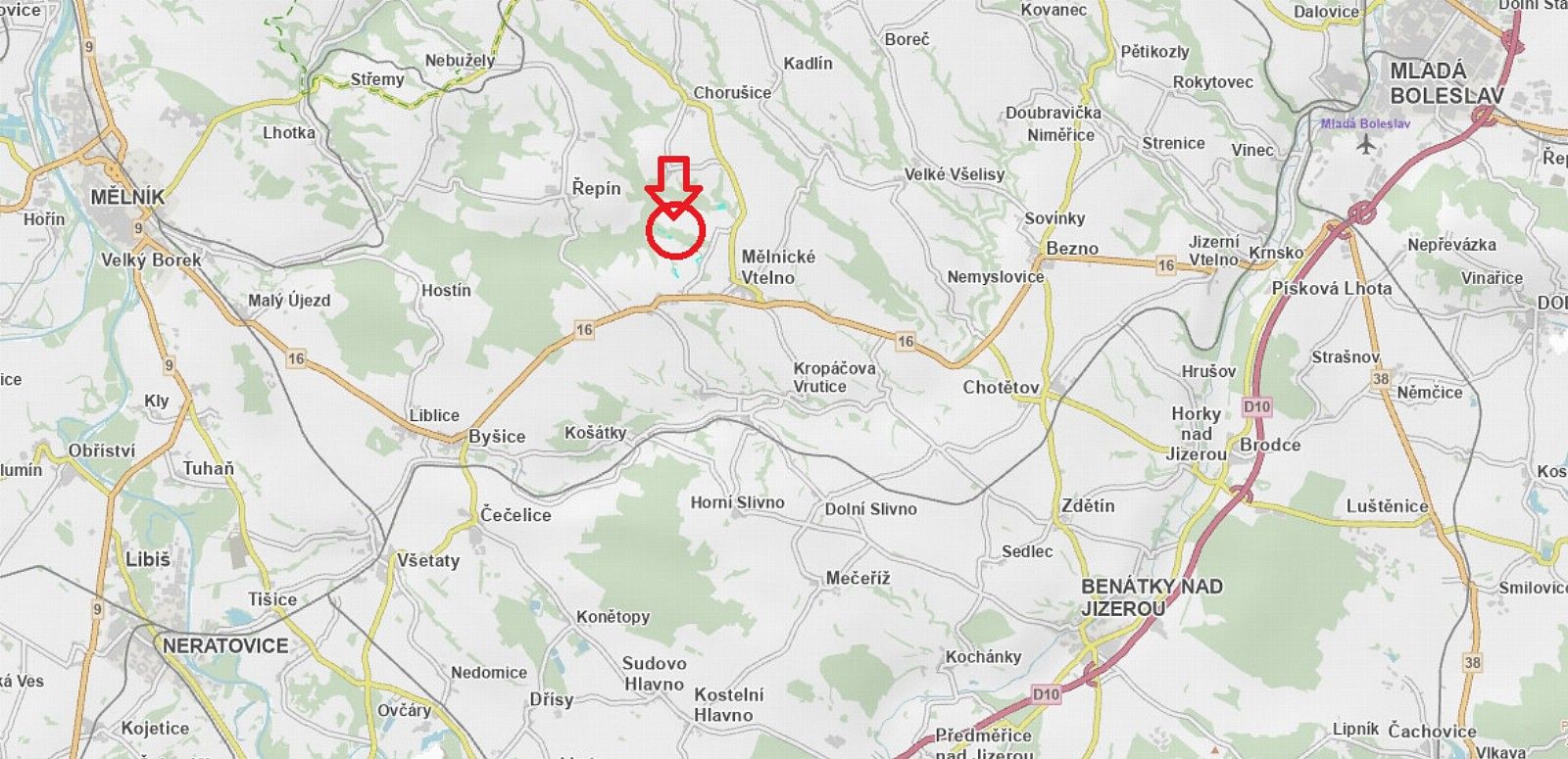 Lesy, Mělnické Vtelno - Drnovice, okres Mělník, Středočeský kraj - 1