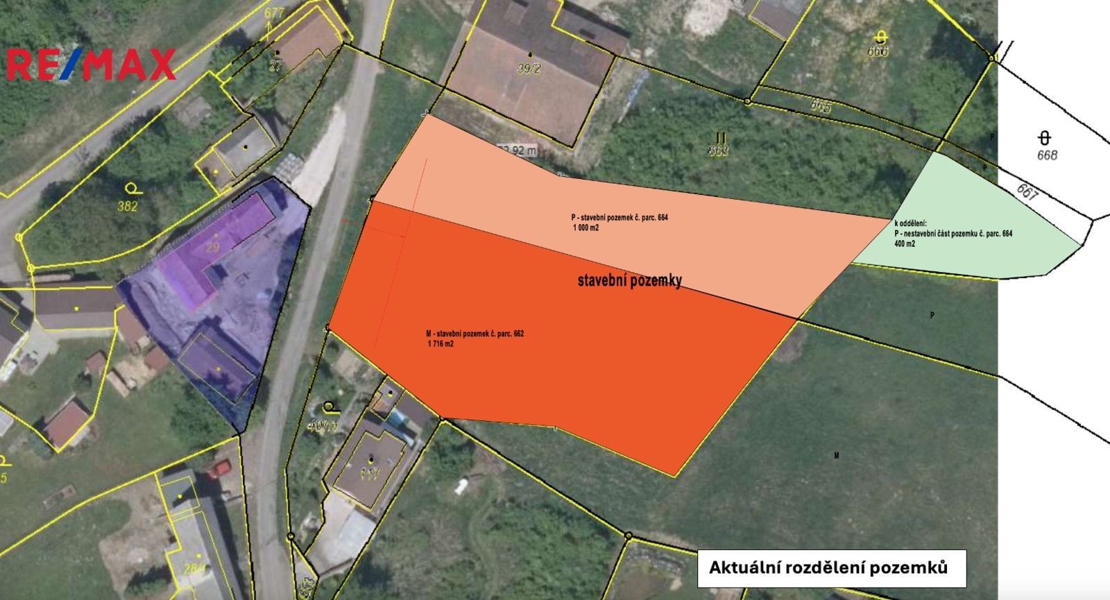 Prodej pozemek pro bydlení - Podhradí, 3 m²