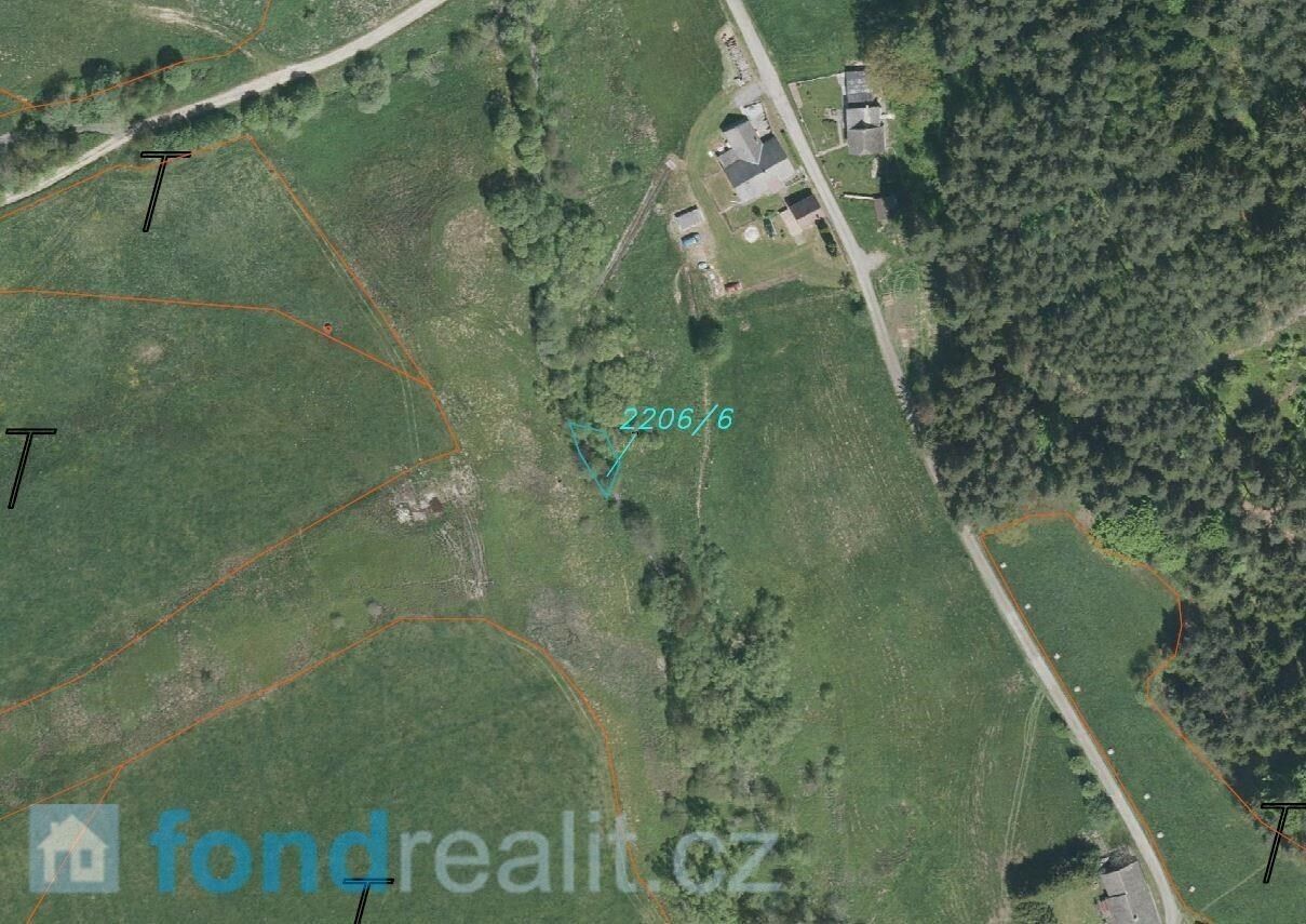 Prodej pozemek - Vyšší Brod, 919 m²