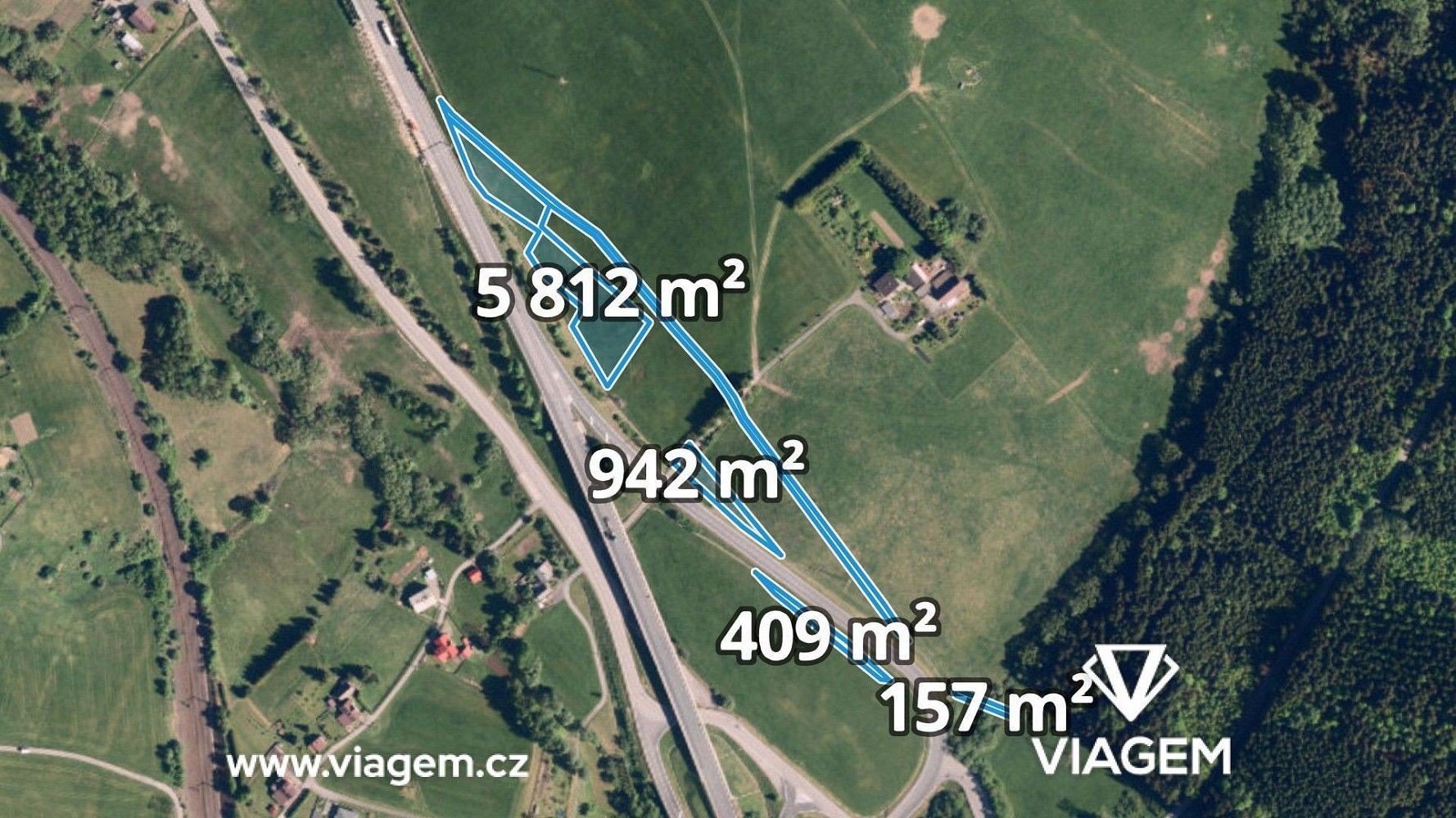 Zemědělské pozemky, Mosty u Jablunkova, okres Frýdek-Místek, Moravskoslezský kraj