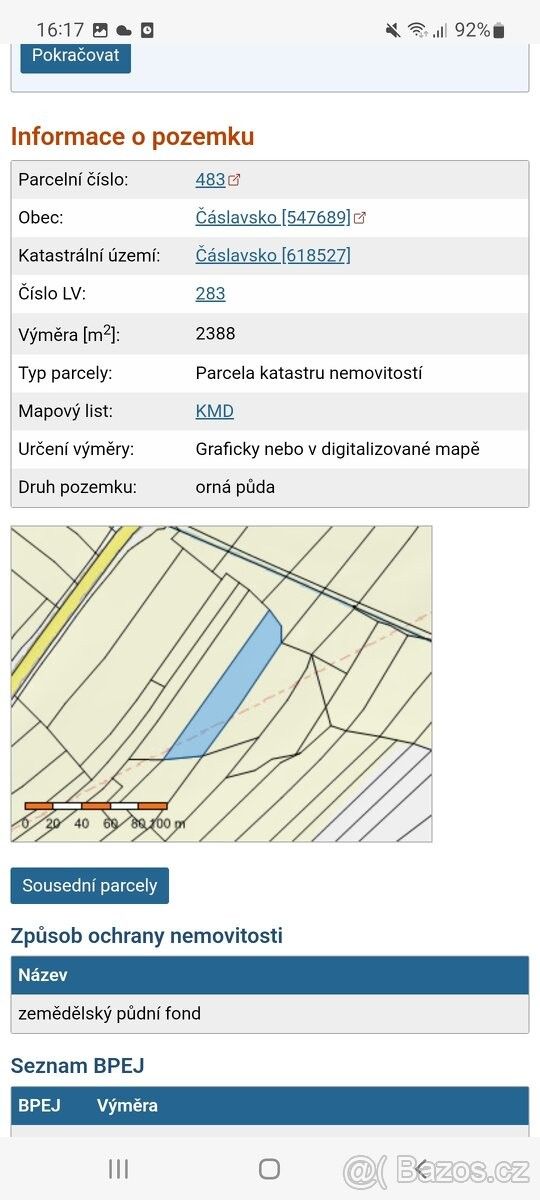 Prodej pozemek pro bydlení - Vlašim, 258 01