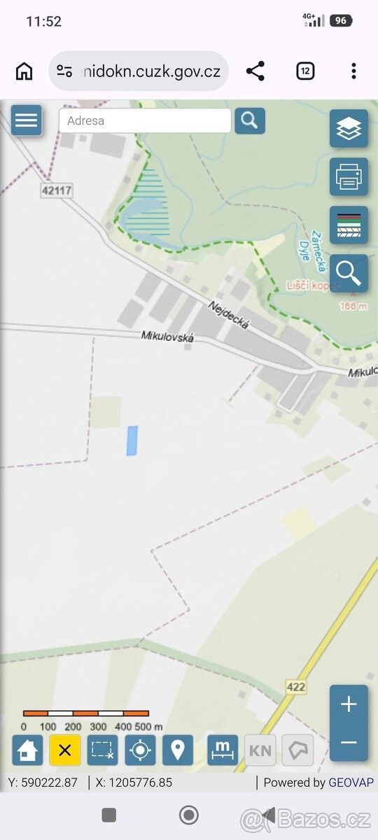 Prodej pozemek pro bydlení - Hodonice, 671 25 - 2