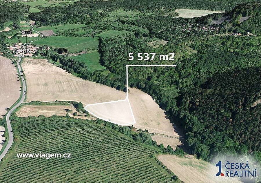 Prodej zemědělský pozemek - Třebívlice, okres Litoměřice - 2