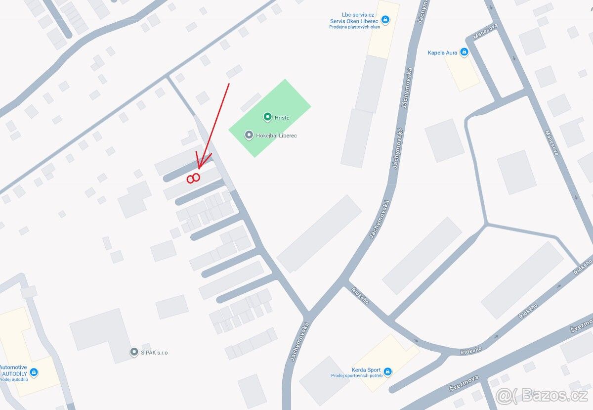 Pronájem garáž - Liberec, 460 10