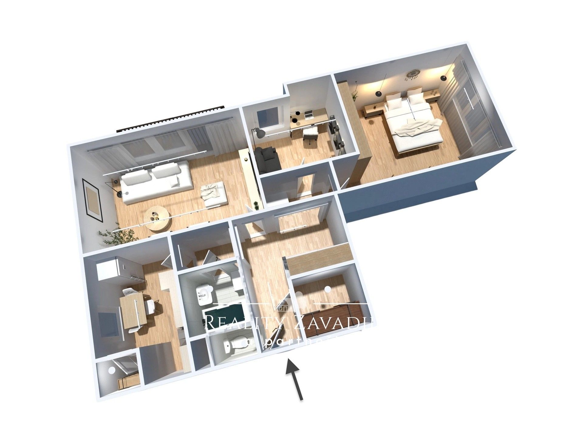 Prodej byt 3+1 - Bezručova, Říčany, 70 m² - 2