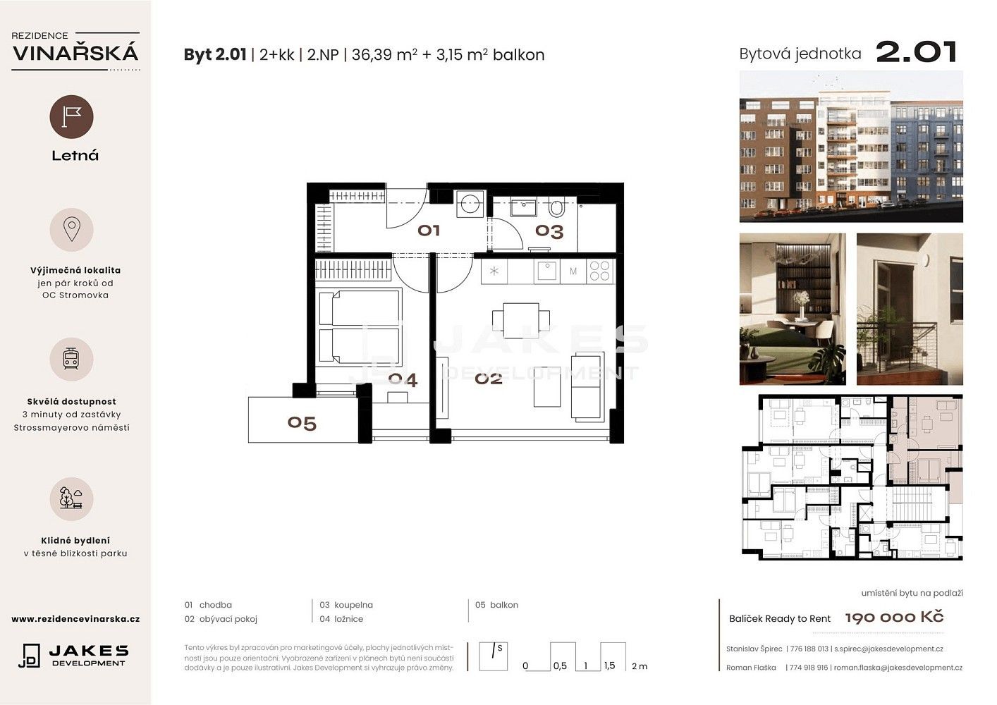 2+kk, Praha - Holešovice, okres Praha 7, Hlavní město Praha, 36 m² - 2