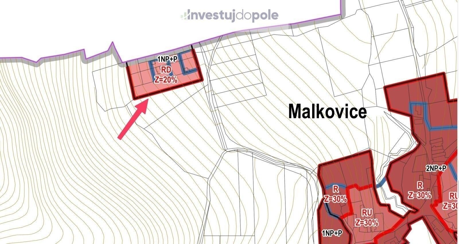 Prodej zemědělský pozemek - Sedlec-Prčice, 21 326 m²