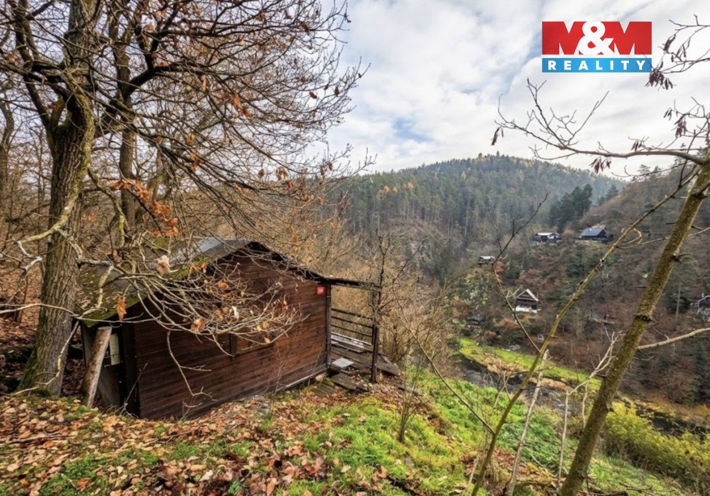 Chaty, Luka pod Medníkem, Jílové u Prahy, 16 m²
