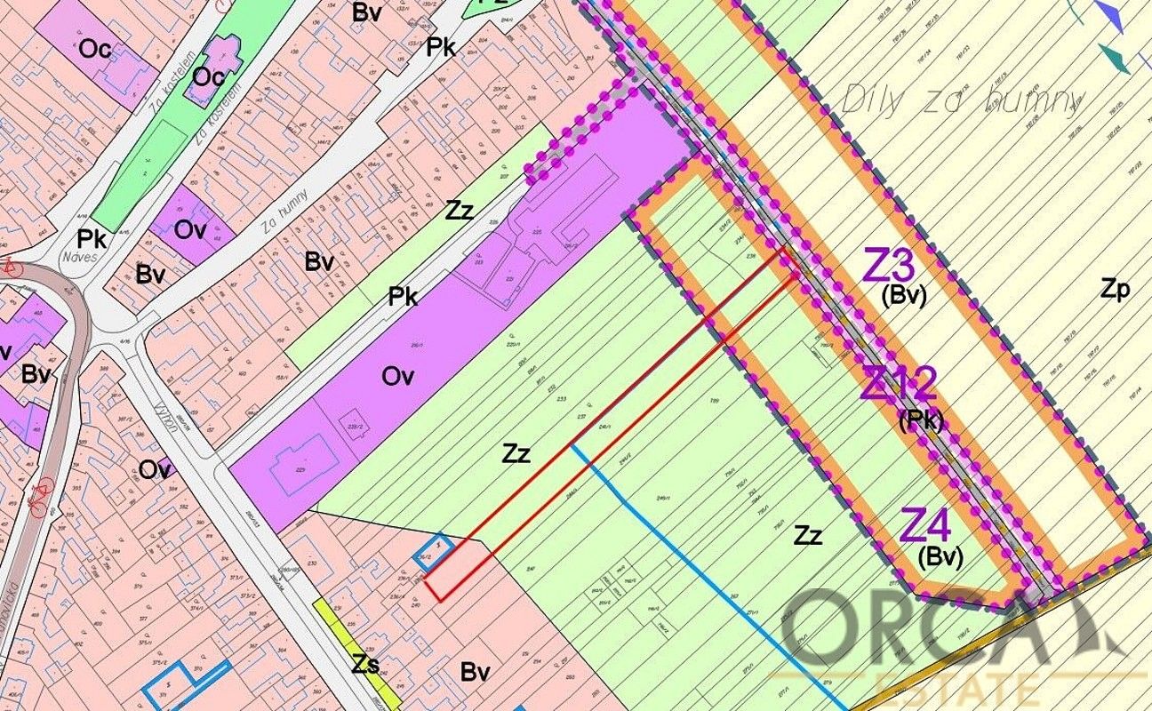 Pozemek pro bydlení · Přísnotice, okres Brno-venkov, Jihomoravský kraj - 3