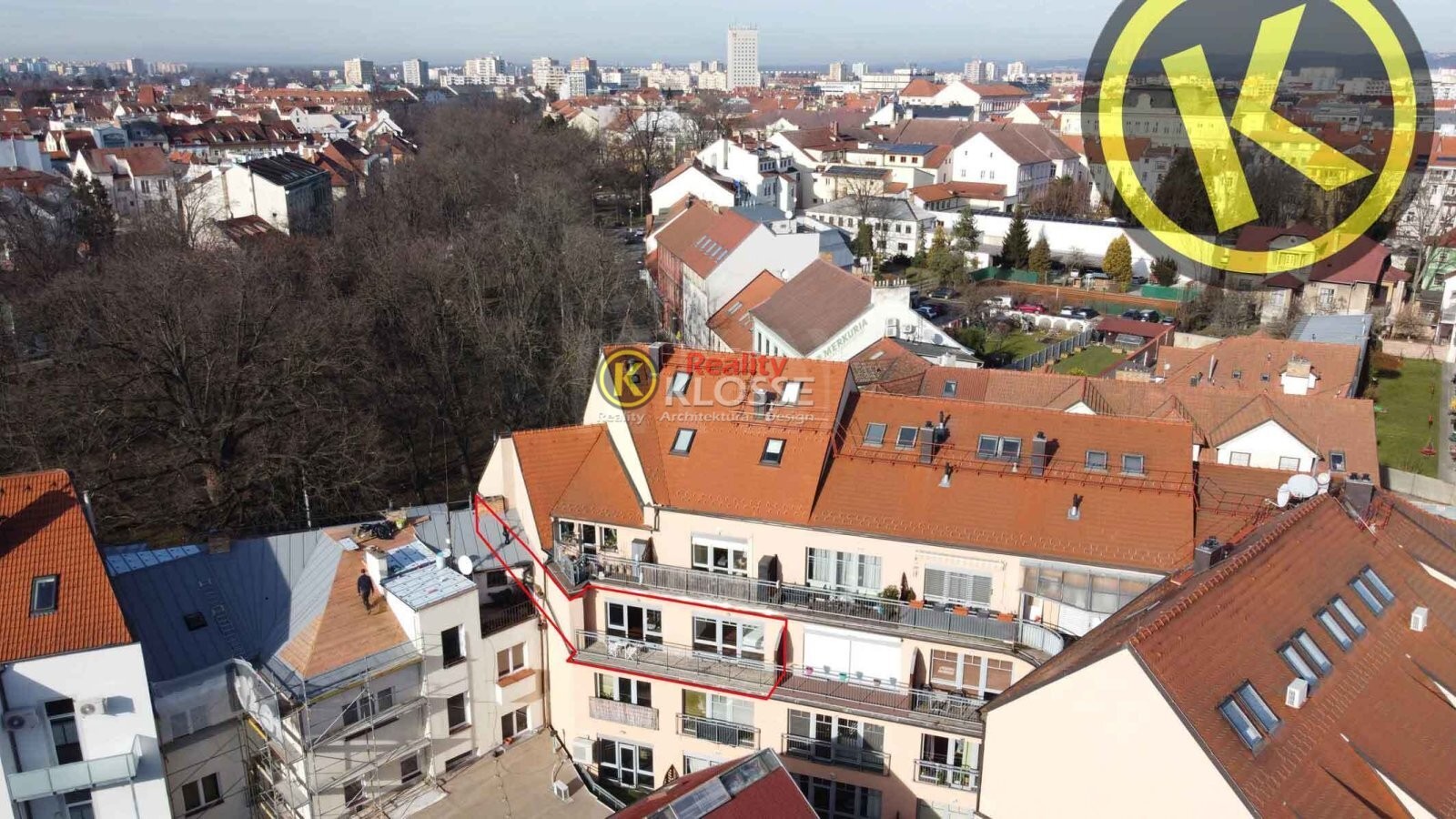 Byt 3+kk · 110 m² · Rudolfovská tř., České Budějovice - 4