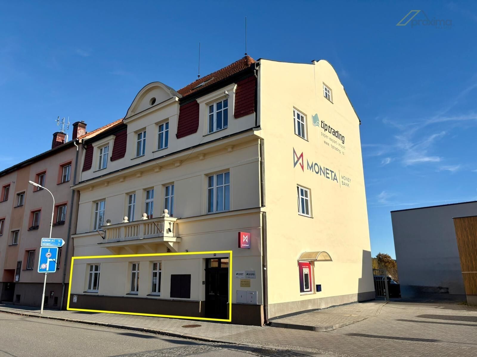 Kanceláře, Linecká, Kaplice, 100 m²