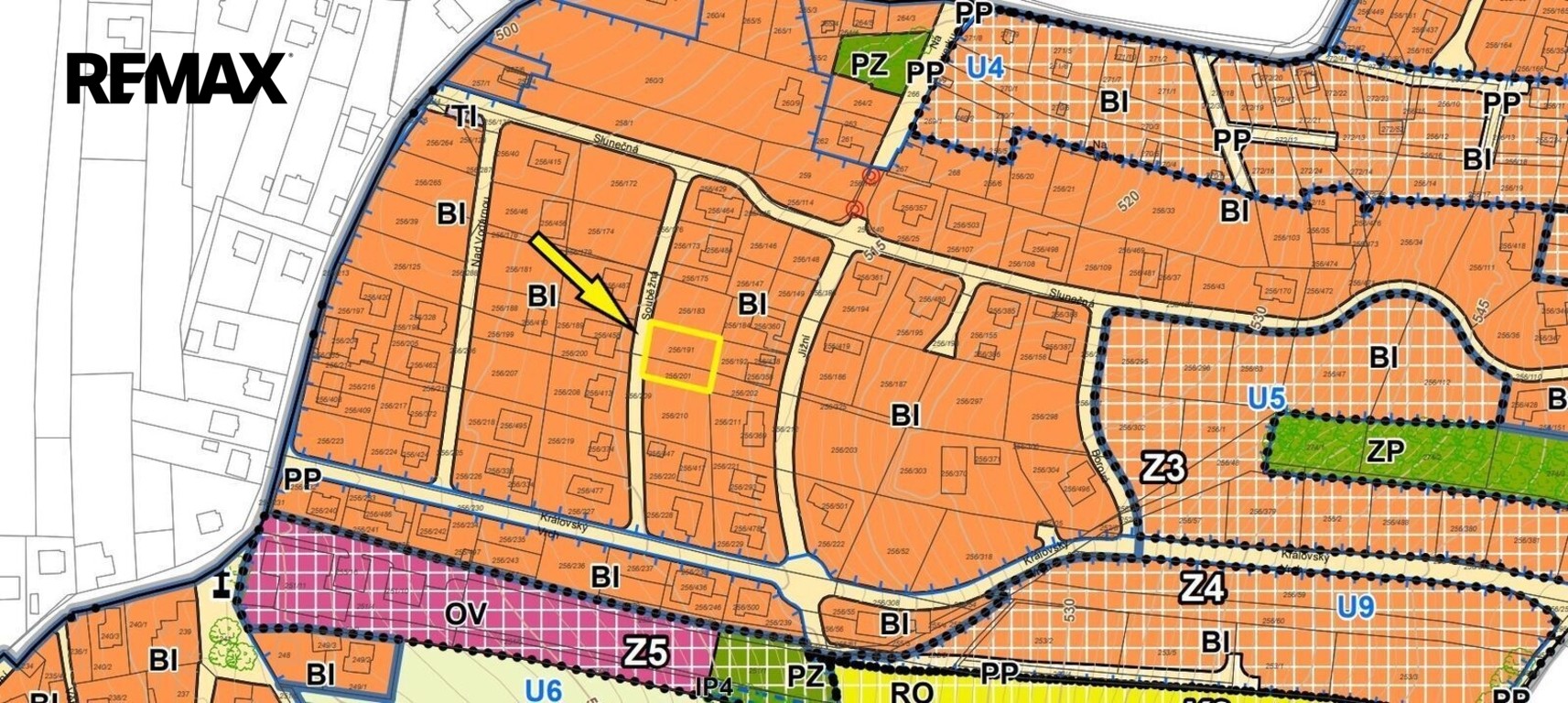 Prodej pozemek pro bydlení - Adamov, 818 m² - 2