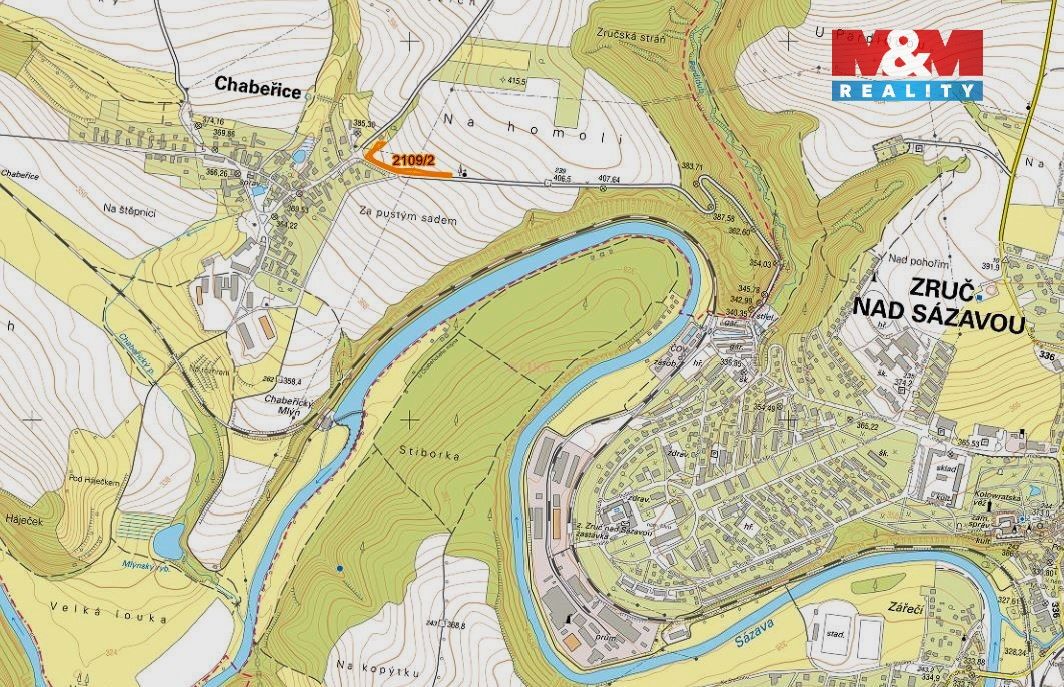 Prodej pozemek pro bydlení - Zruč nad Sázavou, 285 22