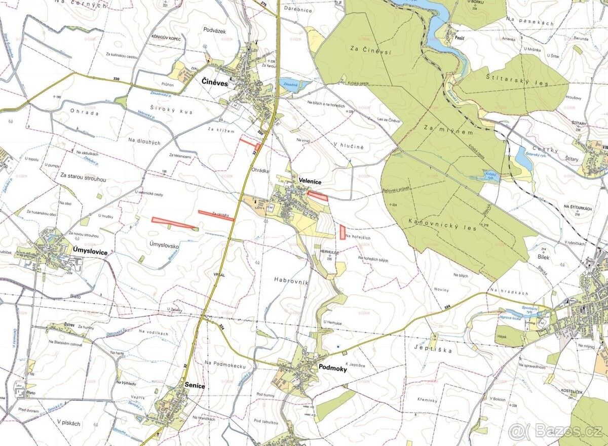 Prodej pozemek pro bydlení - Dymokury, 289 01