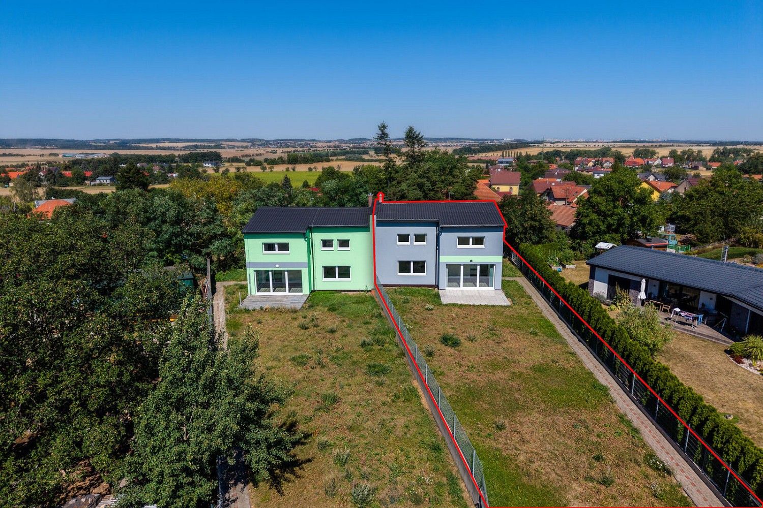 Rodinné domy, Na Vyhlídce, Červený Újezd, okres Praha-západ, 170 m² - 1