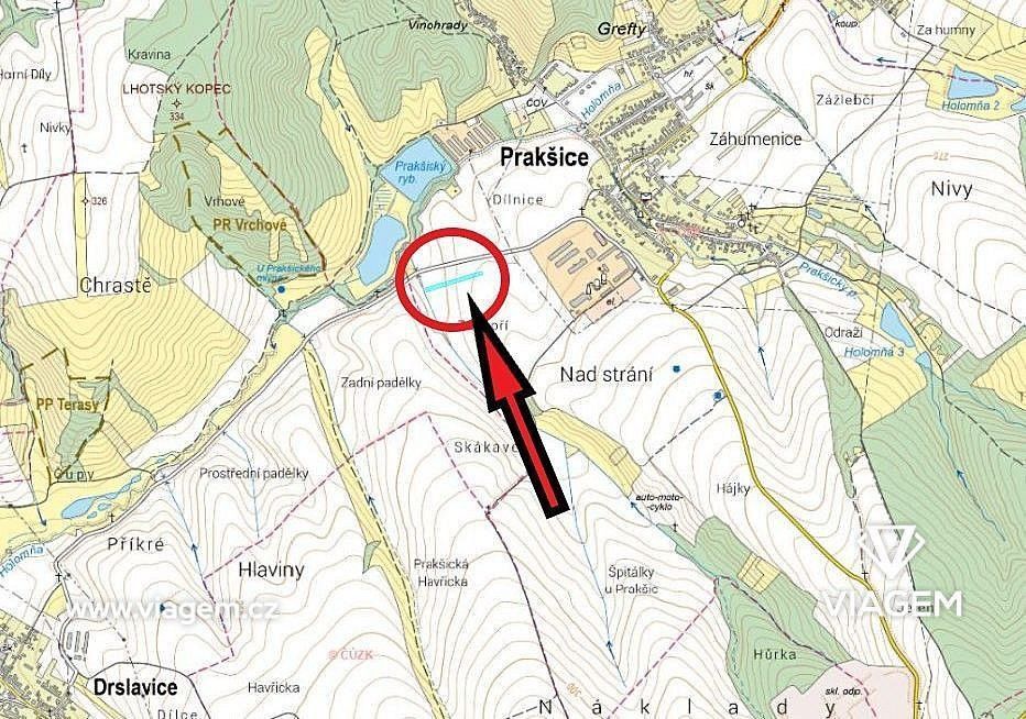 Prodej zemědělský pozemek - Prakšice, okres Uherské Hradiště, Zlínský kraj - 5