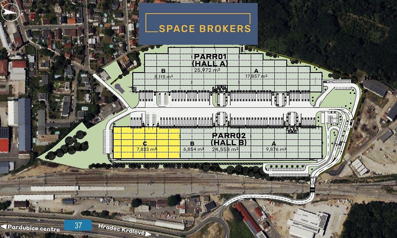 Pronájem sklad - Pardubice - Rosice, Pardubický kraj, 2 741 m² - 5