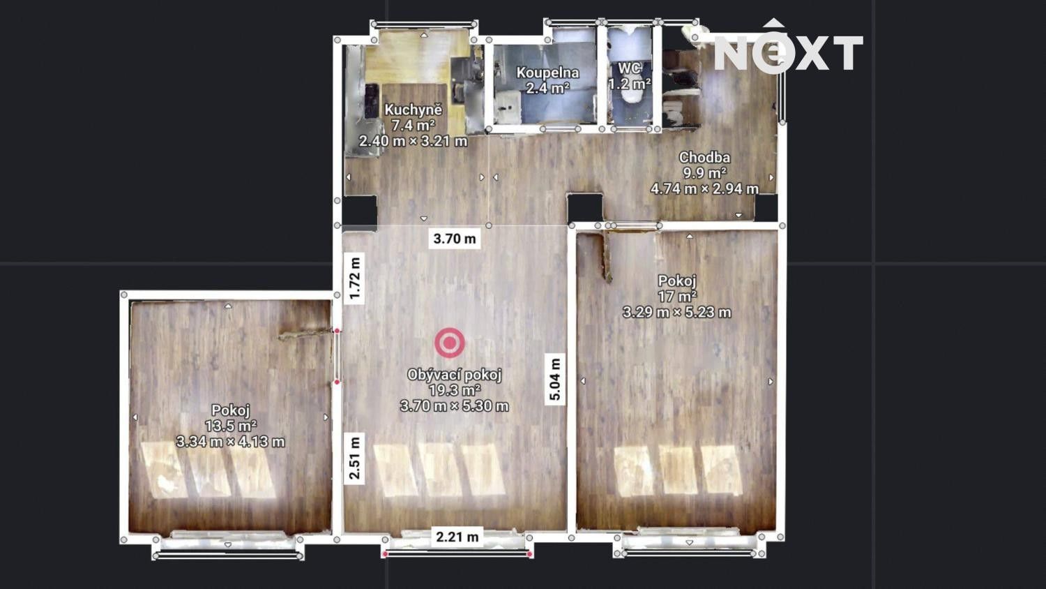 Prodej byt 3+kk - Ruská, Litvínov, 80 m²