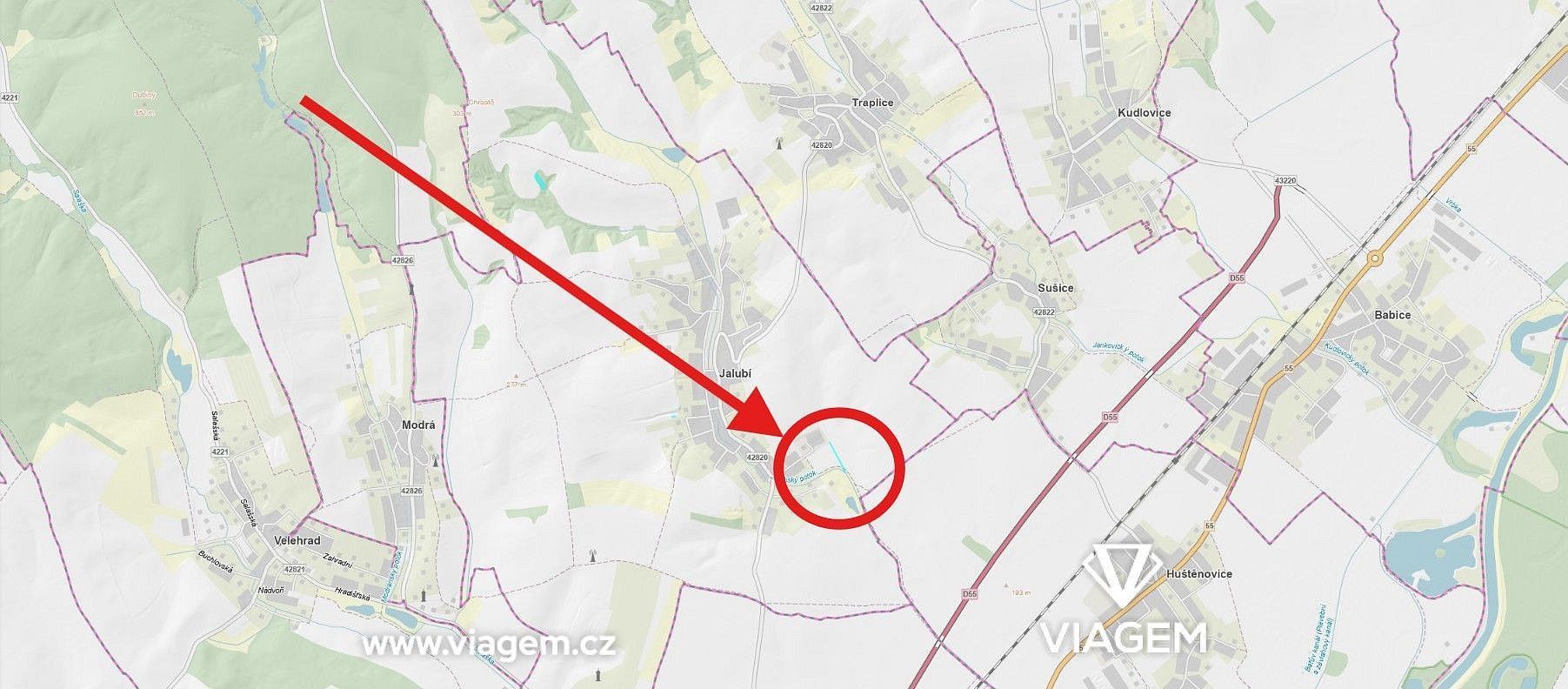 Pozemky pro bydlení, Jalubí, okres Uherské Hradiště, Zlínský kraj - 1