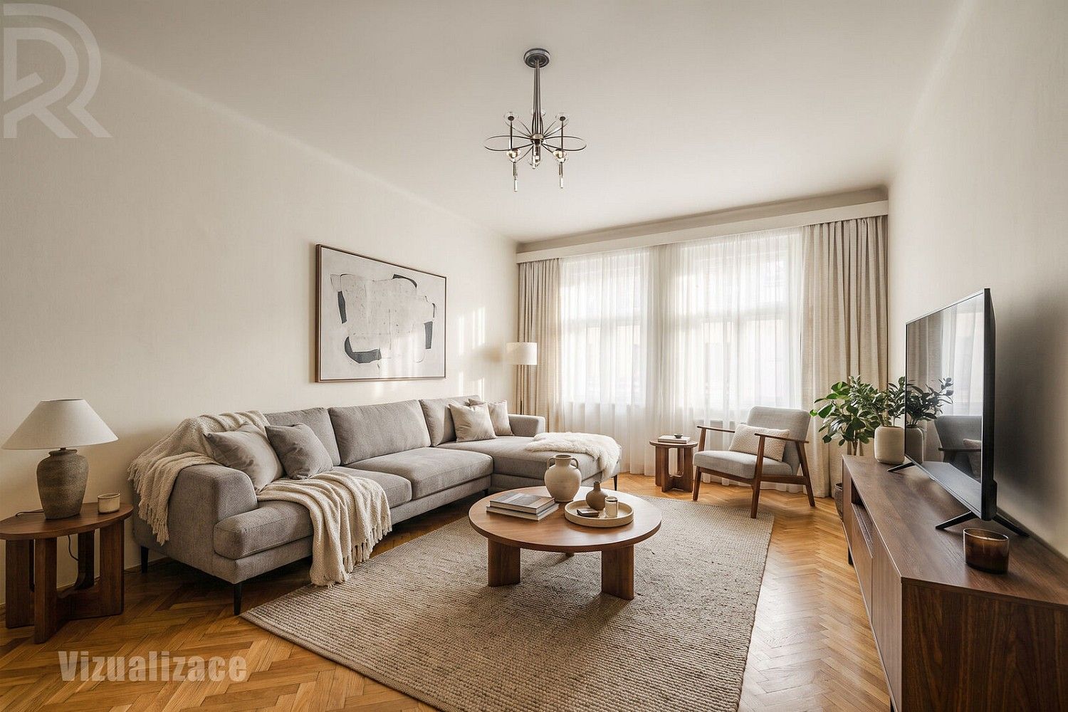 Prodej byt 2+1 - Lužická, Praha 2 - Vinohrady, 75 m² - 2