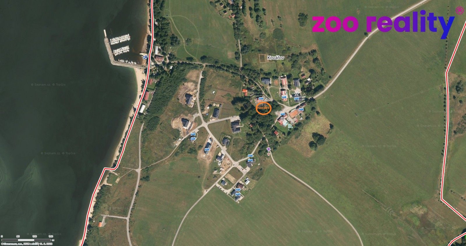 Pozemky pro bydlení, Frymburk, 880 m²