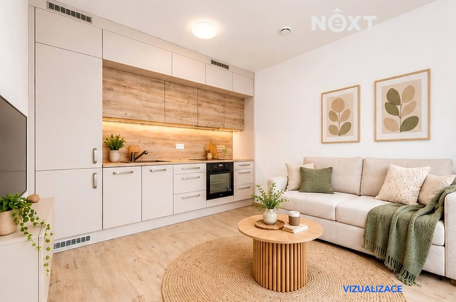 Pronájem byt 1+kk - Mukařov, 23 m² - 2