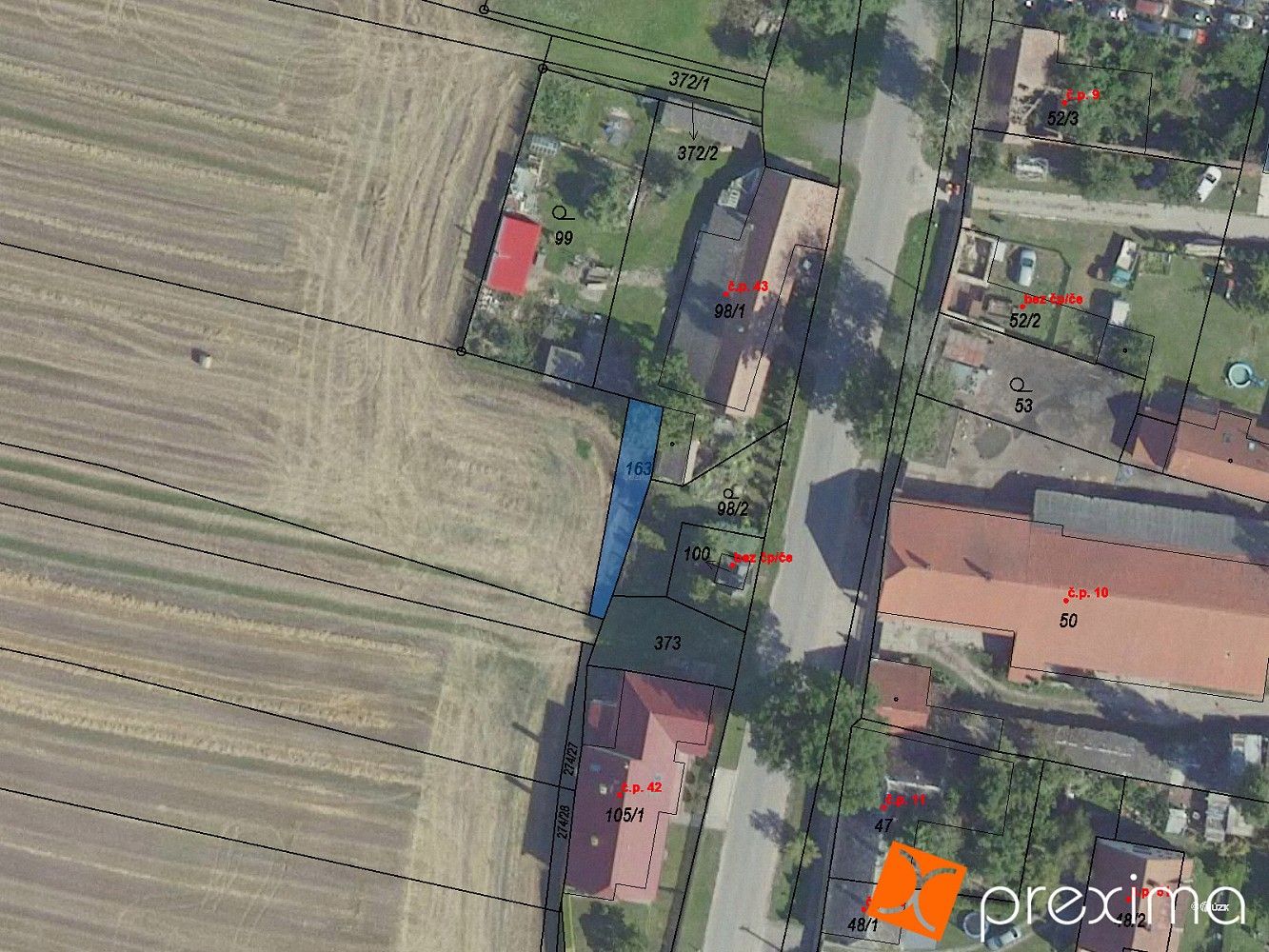 Pozemky pro bydlení, Kostomlaty nad Labem, okres Nymburk, Středočeský kraj - 1