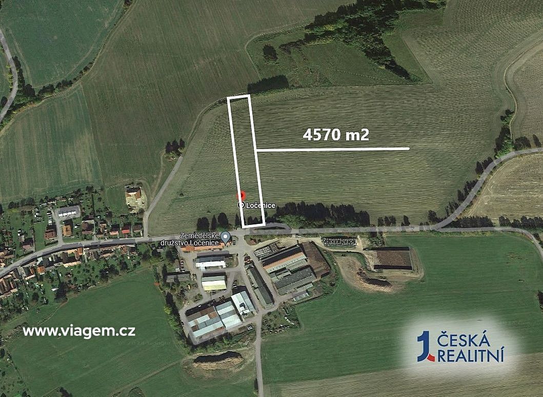 Prodej zemědělský pozemek - Ločenice, okres České Budějovice, Jihočeský kraj - 2