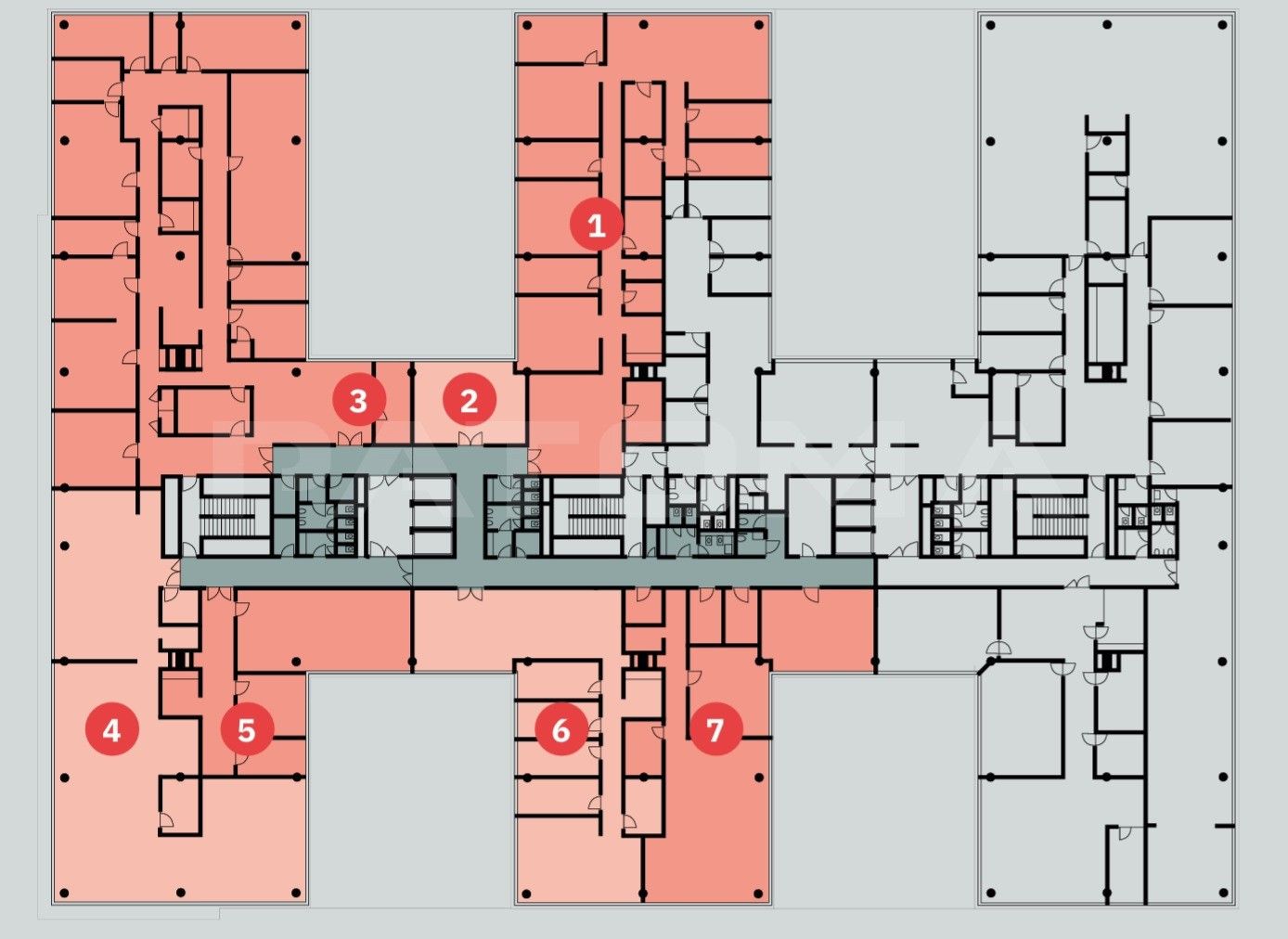 Kancelář · 610 m² · Siemensova, Praha - 3