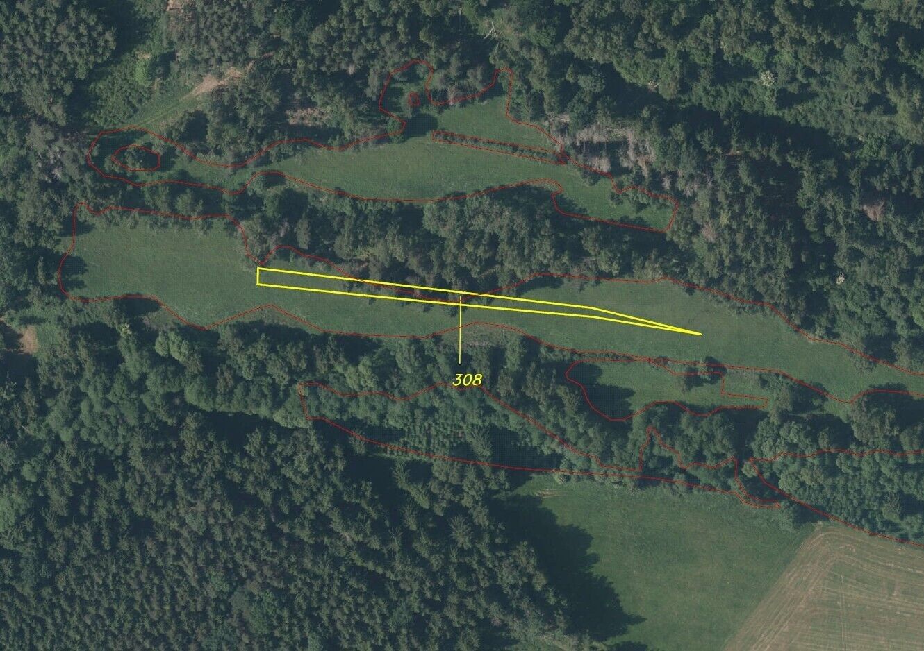 Zemědělské pozemky, Bezvěrov Žernovník, 1 114 m² - 1