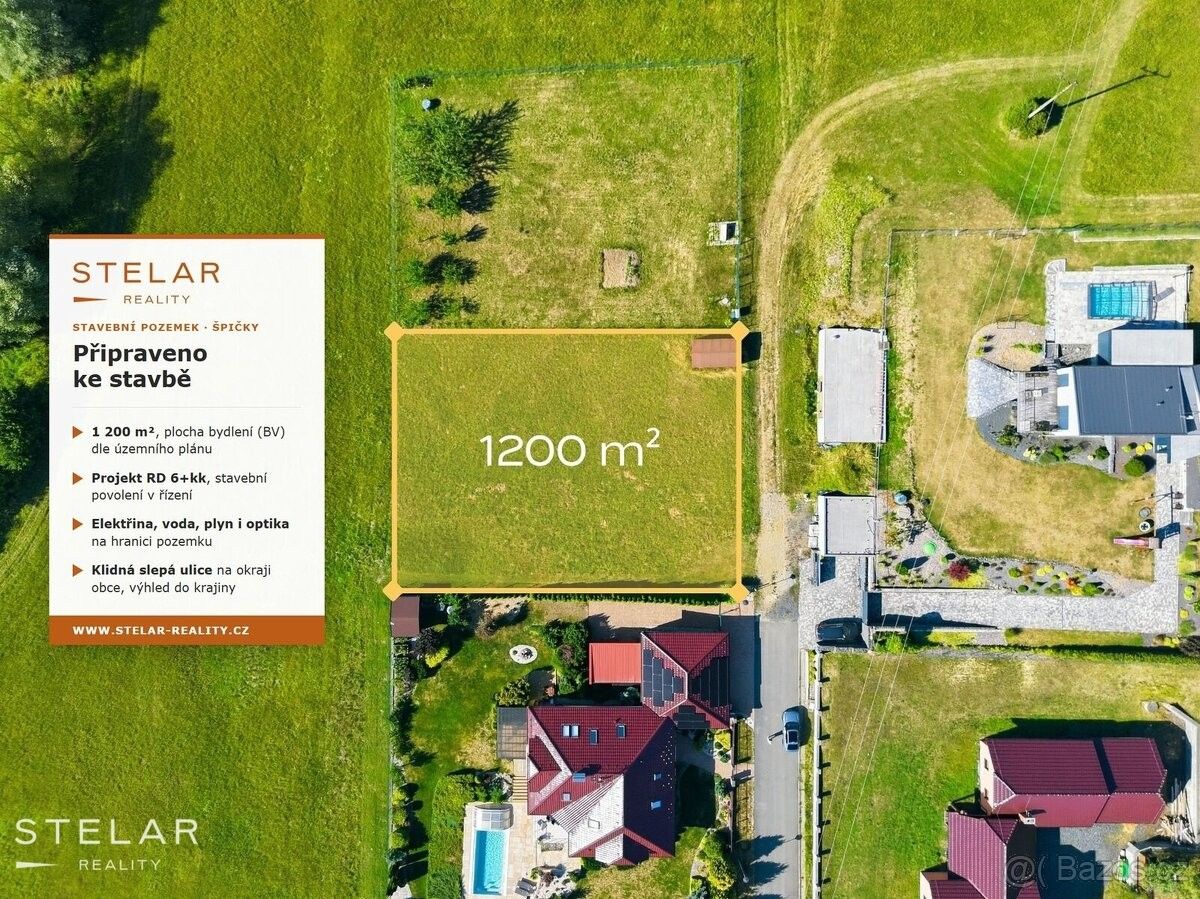 Pozemky pro bydlení, Hustopeče nad Bečvou, 753 66 - 1