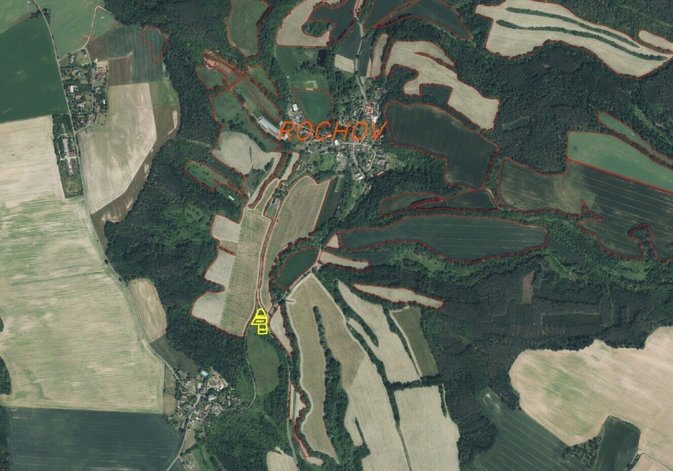 Prodej pozemek - Úštěk Tetčiněves, 3 430 m² - 5