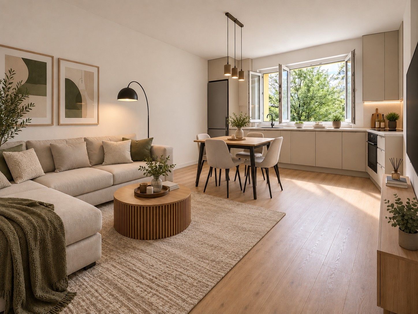 Byt 3+kk, 53 m²