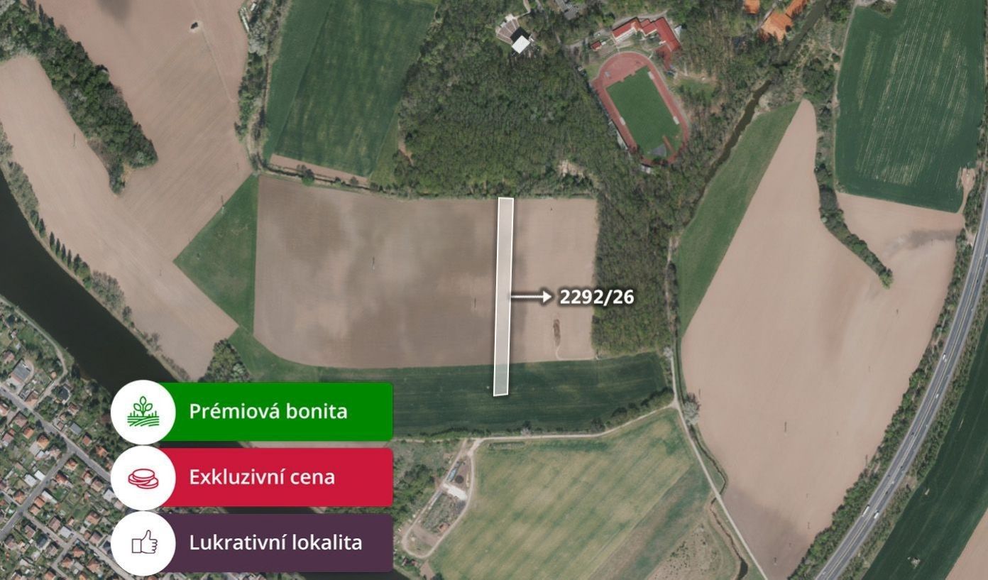 Prodej zemědělský pozemek - Stará Boleslav, Brandýs nad Labem-Stará Boleslav, 8 587 m²