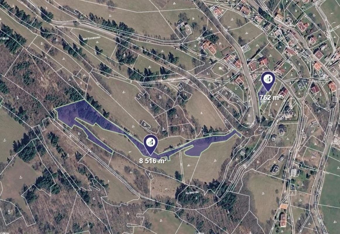 Zemědělské pozemky, Chuchelna, 2 088 m² - 2