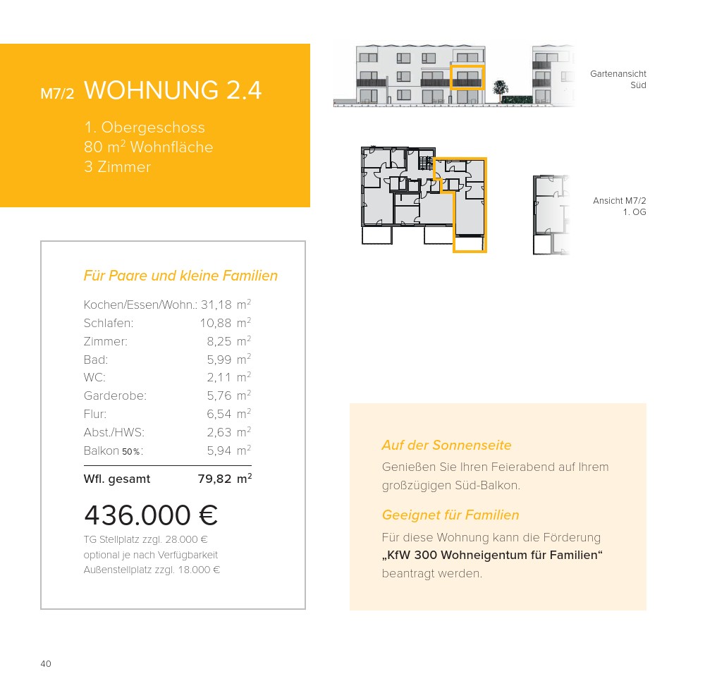 3+1, Moltkestr. 7, , Bádensko-Württembersko, 80 m² - 1