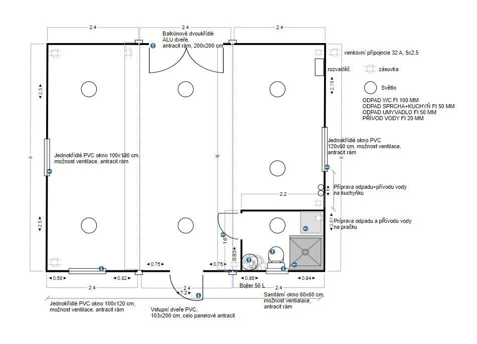 Rodinný dům · 52 m² · Nohavice, Přezletice - Přezletice, Středočeský kraj - 4