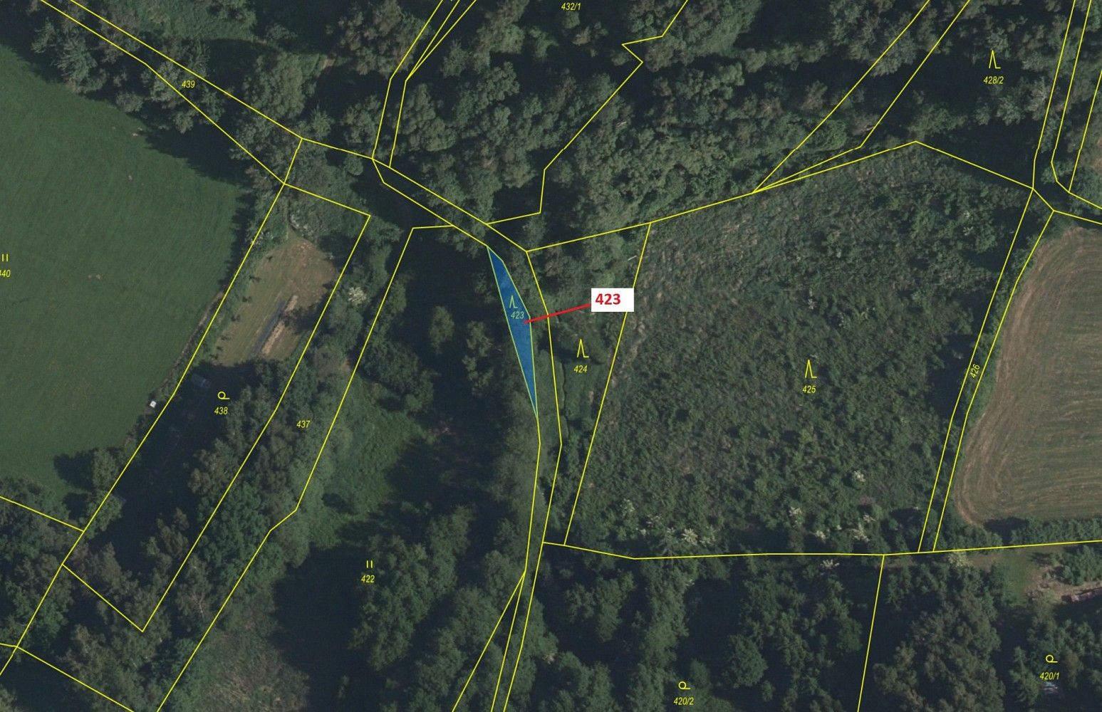 Prodej les - Strmilov, okres Jindřichův Hradec, Jihočeský kraj - 2