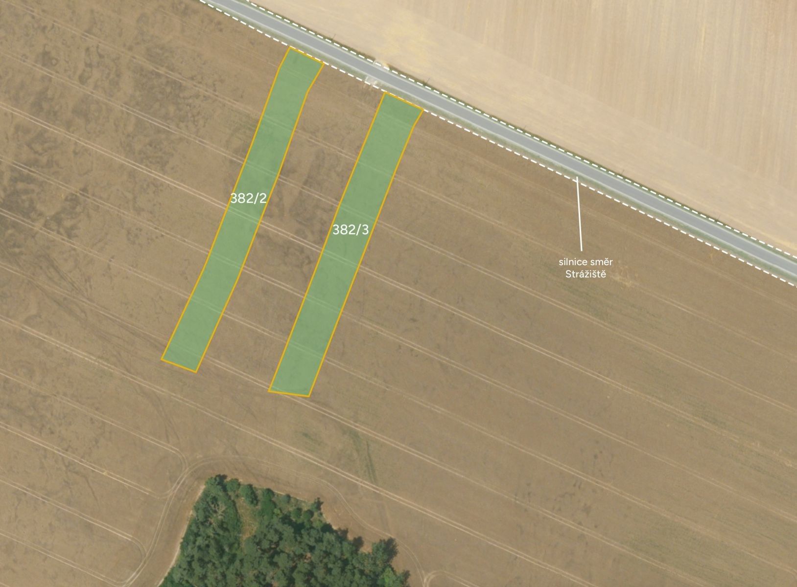 Zemědělské pozemky, Řemešín, Kralovice