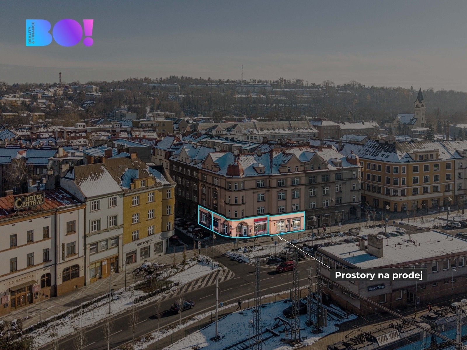 Obchodní prostory, Čapkova, Český Těšín, 119 m²